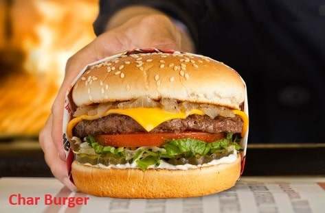 Habit Char Burger Menu