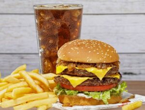 The Habit Burger East Brunswick 2 Original Double Char Meal