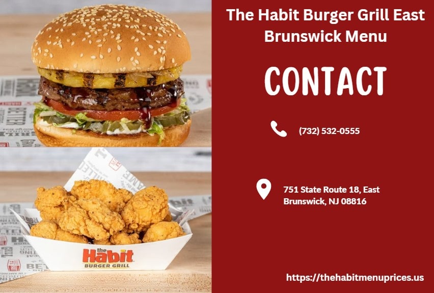 The Habit Burger Grill East Brunswick Menu