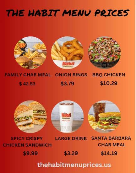 The Habit Menu With Prices